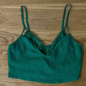 Aerie Emerald Lace Bralette